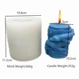 3D Animal Cylinder Silicone Candle Mold | Perfect for DIY Candle Making Candles molds