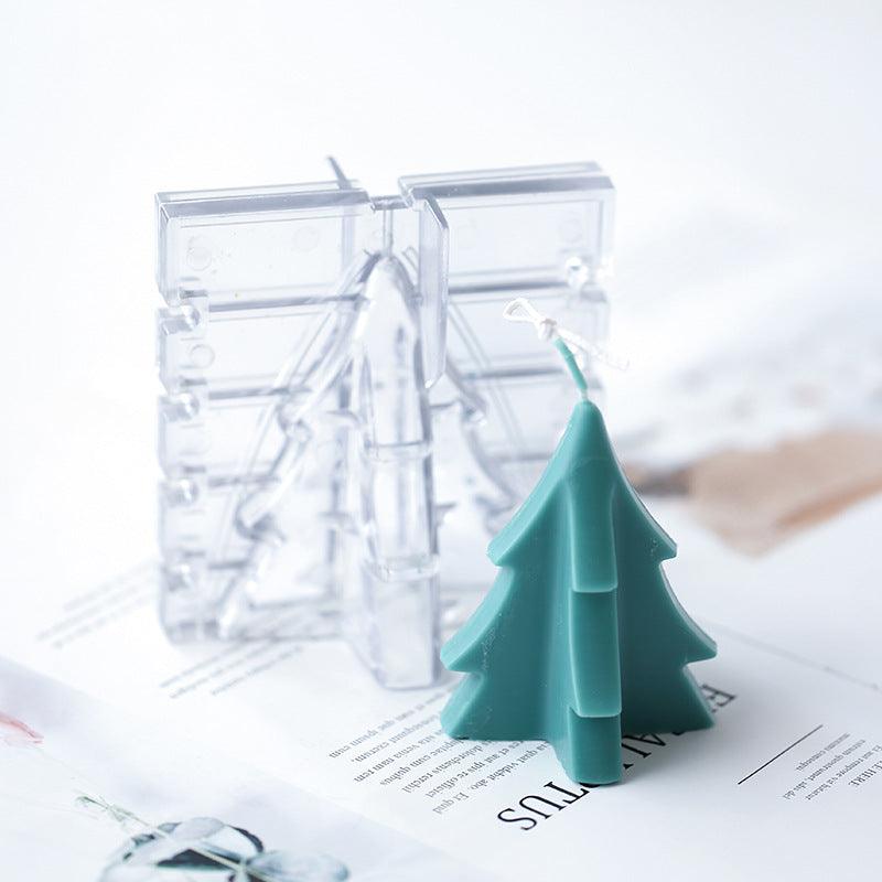 3D Christmas Tree Candle Mold Candles molds