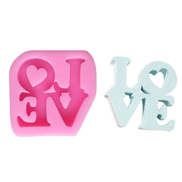 Love Silicone Mold for Candle Making