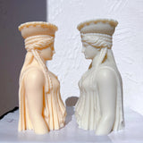 Caryatid Statue Candle Mold