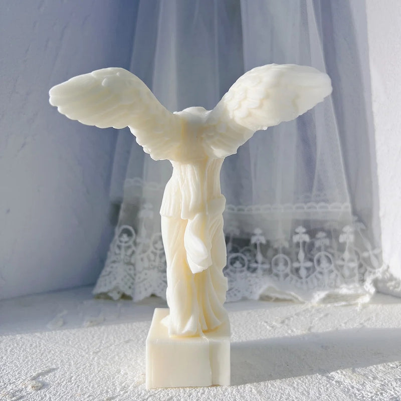 Winged Victory of Samothrace Candle Mold