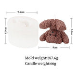 3D Cute Bear Silicone Candle Mold