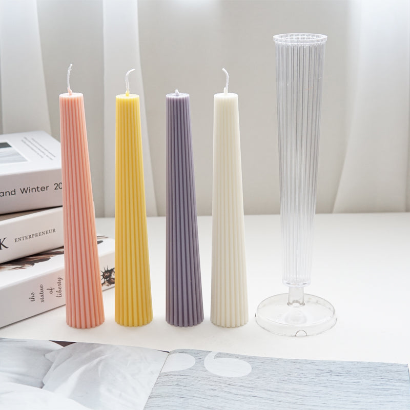 Long Pole Fine Tooth Cylindrical Candle Mold