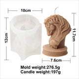 Horse Head Statue Silicone Candle Mold