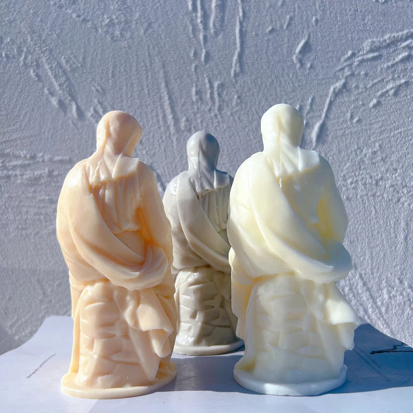 Michelangelo Madonna of Bruges Statue Candle Mold