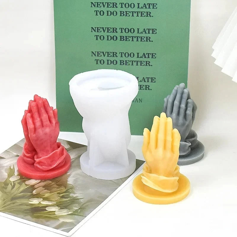 Praying Hands Candle Mold