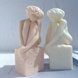 Virgo Christel Marott Zodiac Figurine Candle Silicone Mold