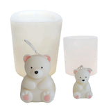 Adorable 3D Bear Silicone Candle Mold Candles molds