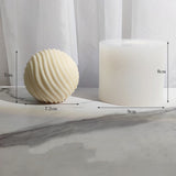 Ball Ripple Candle Mold for Professional-Quality Candles Candles molds