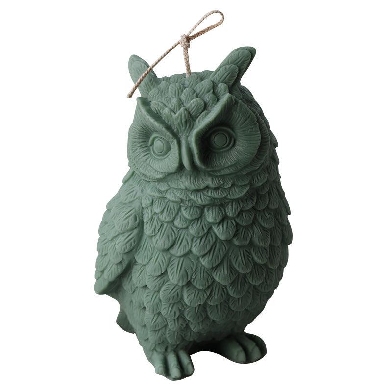 Big Owl Decoration Silicone Candle Mold for Home Decoration Candles molds