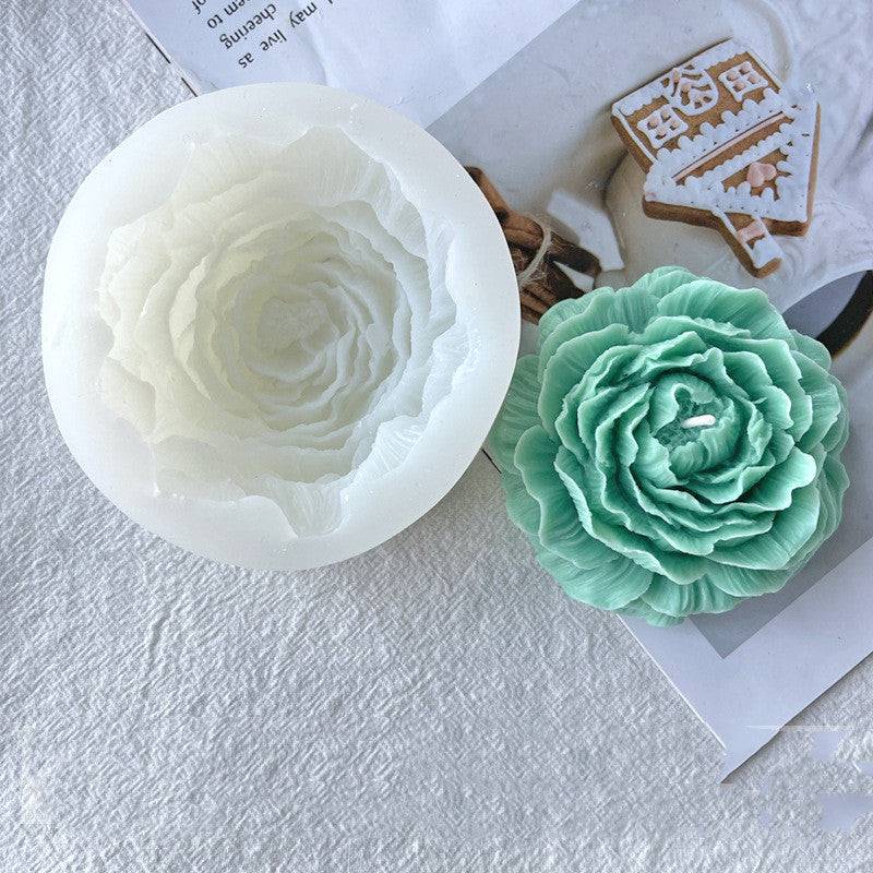 Bloom Into Candle Making with a Peony Flower Silicone Mold: Perfect for DIYers Candles molds