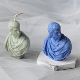 Brutus Portrait Decoration Candle Mold Candles molds