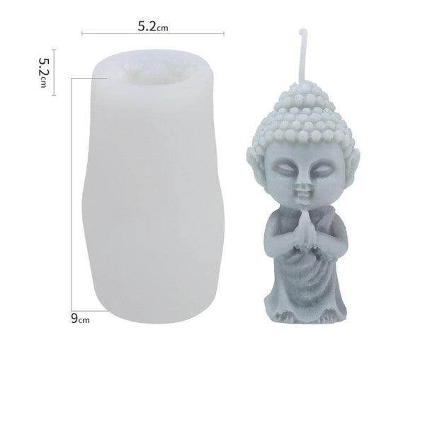 Buddha Scented Candle Silicone Mold Candles molds