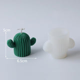 Cactus Shape Silicone Candles Mold - DIY Gifts for Home Décor Candles molds