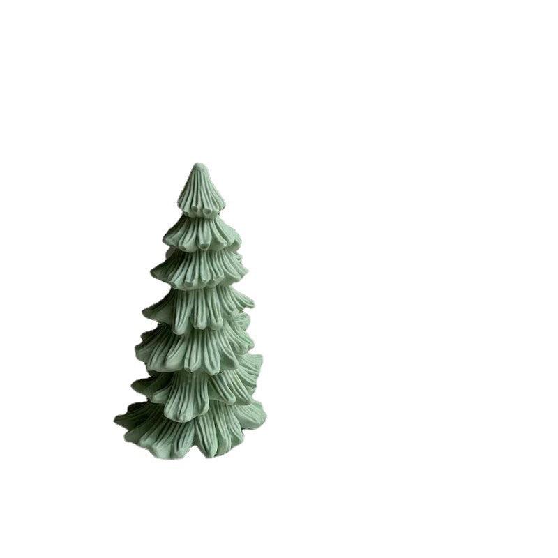 Christmas Tree Incense Candle Mold Three-dimensional Plaster Candles molds