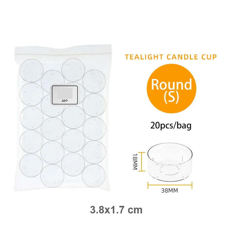 Tealight Candles Empty Cups