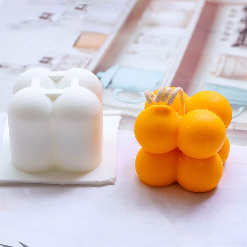 Cloud, Heart, Rubiks, Pumpkin, Orange Candle Mold Candles molds