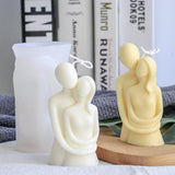 Couple Hug Love Silicone Candle Mold Candles molds