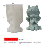 Craft Enchanting Angelic Candles with our Fantasy Angel Girl Candle Molds Candles molds