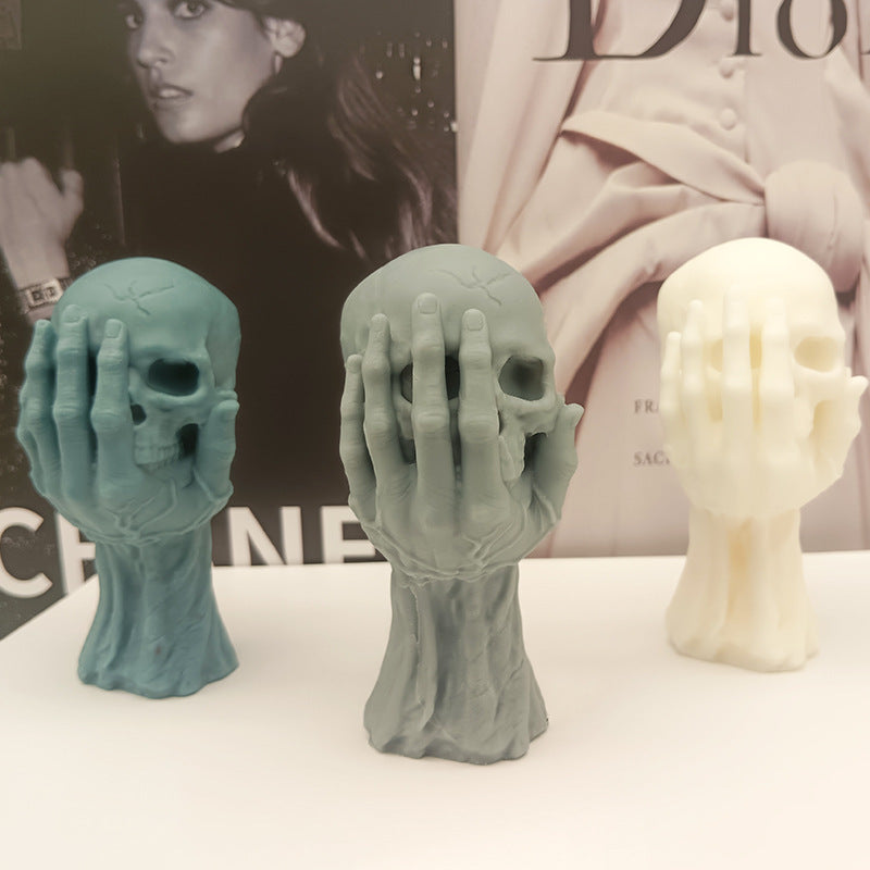 Craft Exceptional Hand Held Skull-Shaped Candles with 3D Mold | Buy Now Candles molds