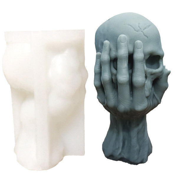Craft Exceptional Hand Held Skull-Shaped Candles with 3D Mold | Buy Now Candles molds