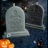 Craft Hauntingly Beautiful Halloween Tombstone Candles - Silicone Candle Mold Candles molds