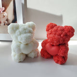 Craft Love: Create Scented Love Bear Candles for Valentine's Day Candles molds