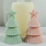 Craft Magic with Origami: 5-Point Star Christmas Tree Candle Mold Candles molds