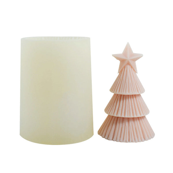 Craft Magic with Origami: 5-Point Star Christmas Tree Candle Mold Candles molds