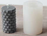 Creative Cylindrical Honeycomb Silicone Candle Mold Candles molds