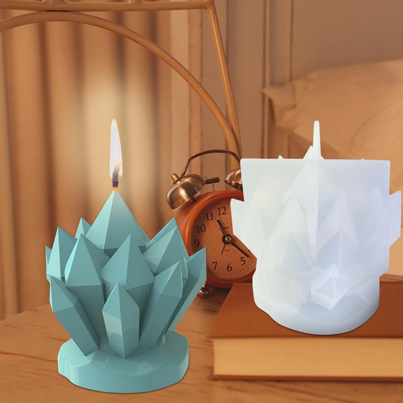 Crystal Spikes Candle Mold Candles molds