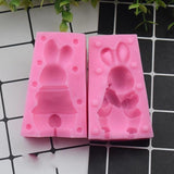 Cute Carrot Rabbit Candle Mold Candles molds