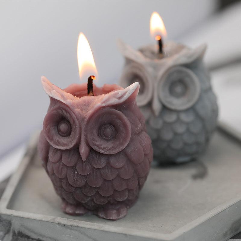 Cute Owl Candle Mold Three-dimensional Candles molds