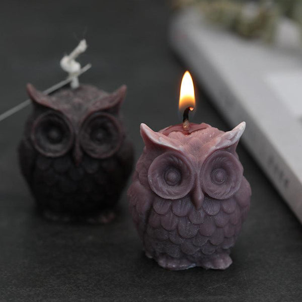 Cute Owl Candle Mold Three-dimensional Candles molds