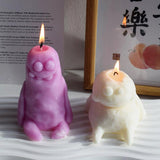 Cute and Quirky Monster Candle Mold for Fun and Unique Candles Candles molds