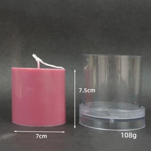 DIY Acrylic Cylindrical Candle Mold Candles molds