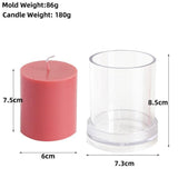 DIY Acrylic Cylindrical Candle Mold Candles molds