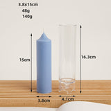 DIY Cylindrical Aromatherapy Candle Mold Acrylic PC Plastic Candles molds