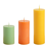 DIY Cylindrical Aromatherapy Candle Mold Acrylic PC Plastic Candles molds