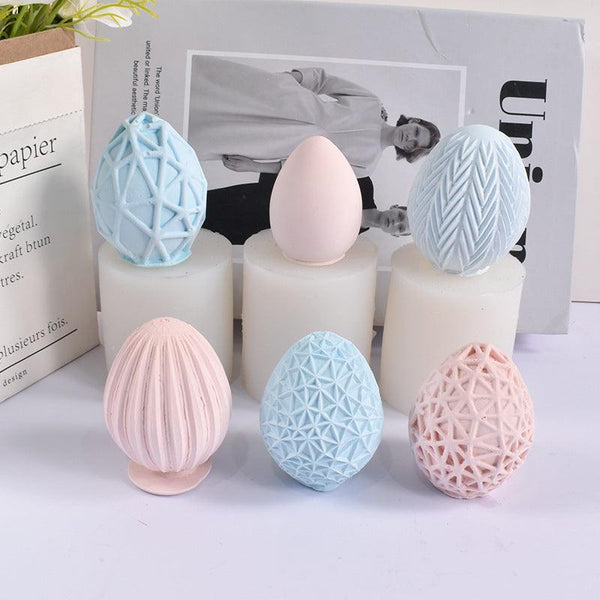 DIY Easter Egg Silicone Candle Mold Candles molds