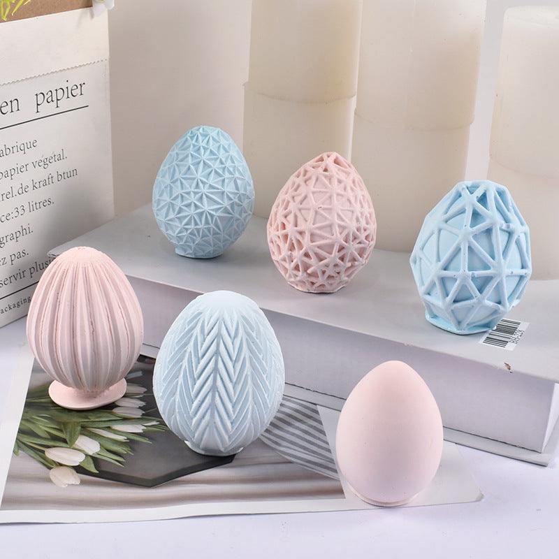 DIY Easter Egg Silicone Candle Mold Candles molds
