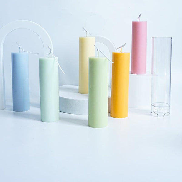 DIY Plastic Mold For Cylindrical Candles Candles molds