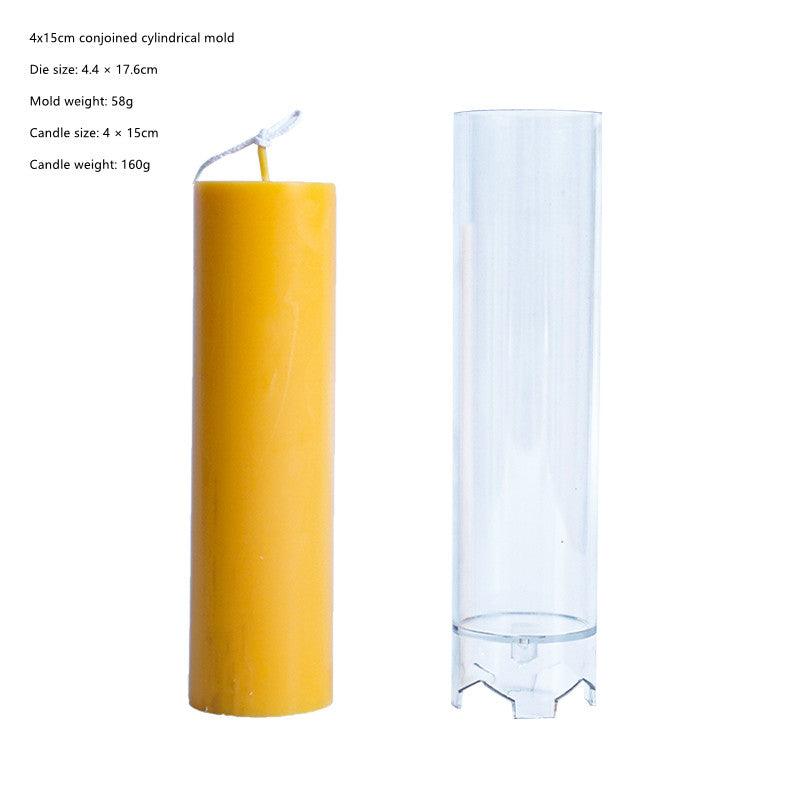 DIY Plastic Mold For Cylindrical Candles Candles molds