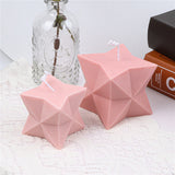 Diamond Stars Cube Silicone Candle Mold Candles molds