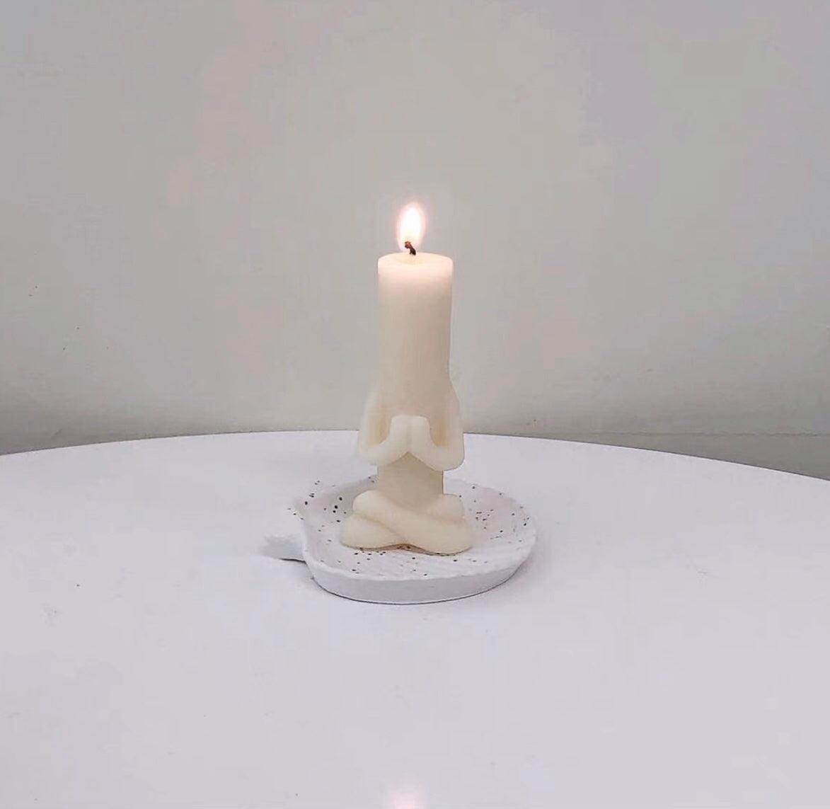 Divine Prayers - Two Hands Praying Scented Candle Mold Candles molds