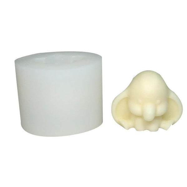 Diy Baby Elephant Candle Silicone Mold Candles molds