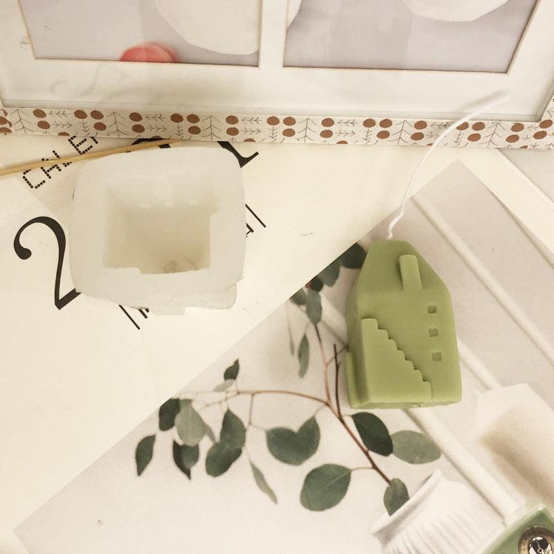 Diy Acrylic House Candle Mold