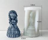 Doll Up Your Candle Collection: Create Unique Doll Ornament Candles with a Silicone Mold Candles molds