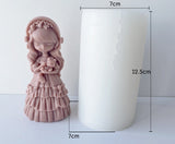 Doll Up Your Candle Collection: Create Unique Doll Ornament Candles with a Silicone Mold Candles molds