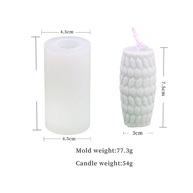 Easter Egg Silicone Candle Mold - Create Beautiful Patterned Candles for the Holiday Season Candles molds